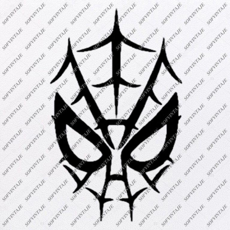 Spiderman Logo Svg File Spiderman Original Svg DesignTattoo Svg Spiderman Clip art Spiderman Vector Graphics Svg For Cricut Svg For Silhouette SVG EPS PDF DXF PNG JPG AI 530x@2x